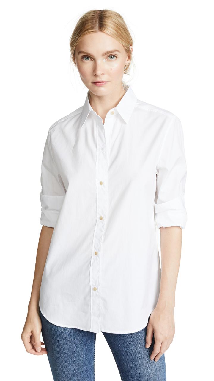 Vince Classic Button Down Shirt