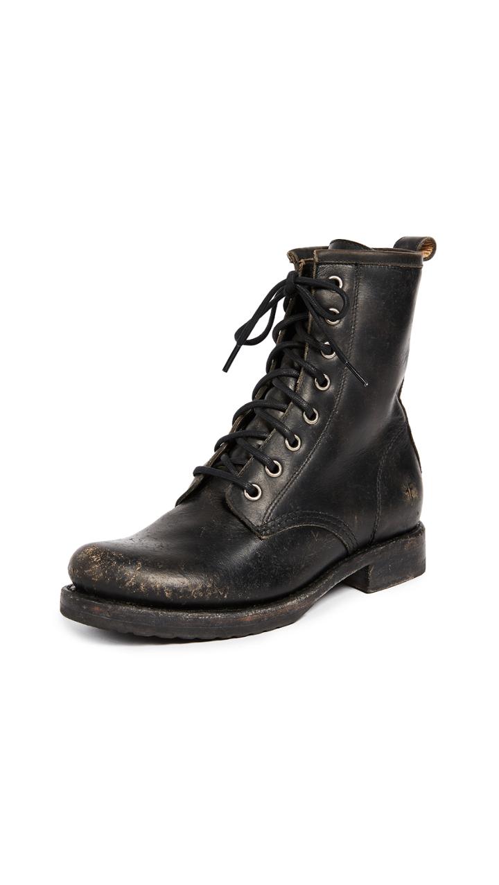 Frye Veronica Combat Boots