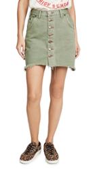 One Teaspoon Super Viper High Waist Skirt
