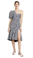 Jonathan Simkhai Lux Twill One Sleeve Dress