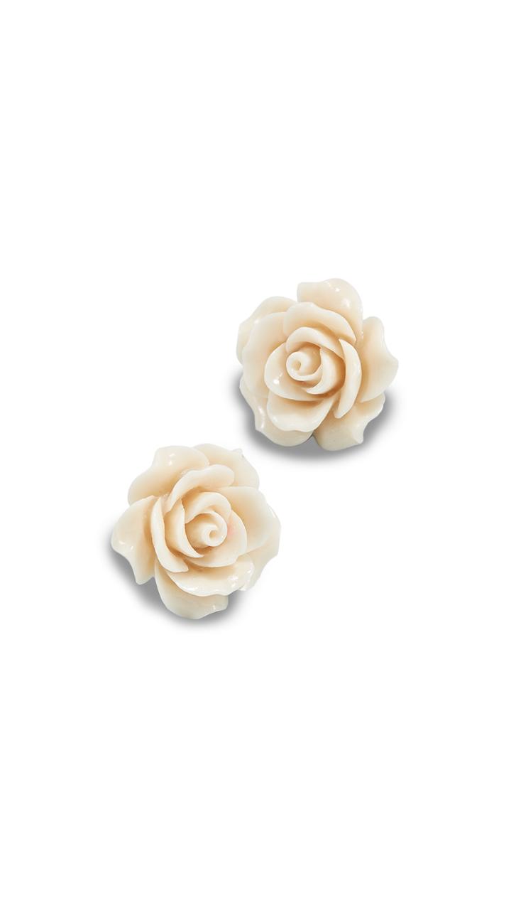 Theia Jewelry Camellia Stud Earrings