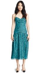 Michelle Mason Strappy Midi Dress