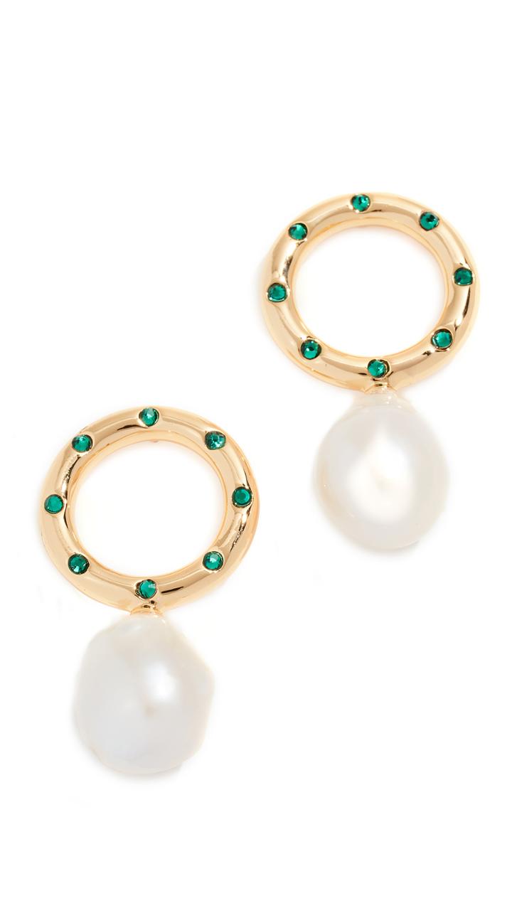 Lizzie Fortunato Seaside Freshwater Cultured Pearl Earrings