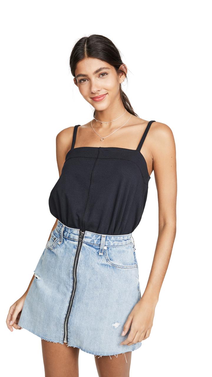 Free People Marisssa Thong Bodysuit