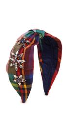Namjosh Rainbow Plaid Headband