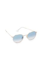 Ray Ban Rb3447n Silver Flash Round Sunglasses