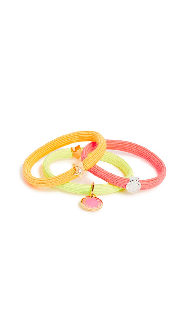Marc Jacobs Logo Disc Pony Holder Set