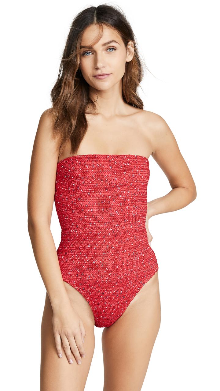 The Upside Latisha Shirred One Piece