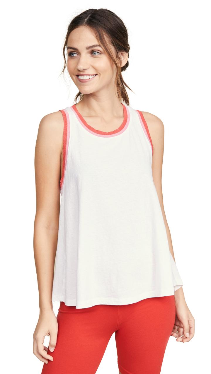 Sundry Contrast Trim Tank