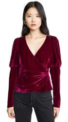 Cinq A Sept Long Sleeve Theo Top