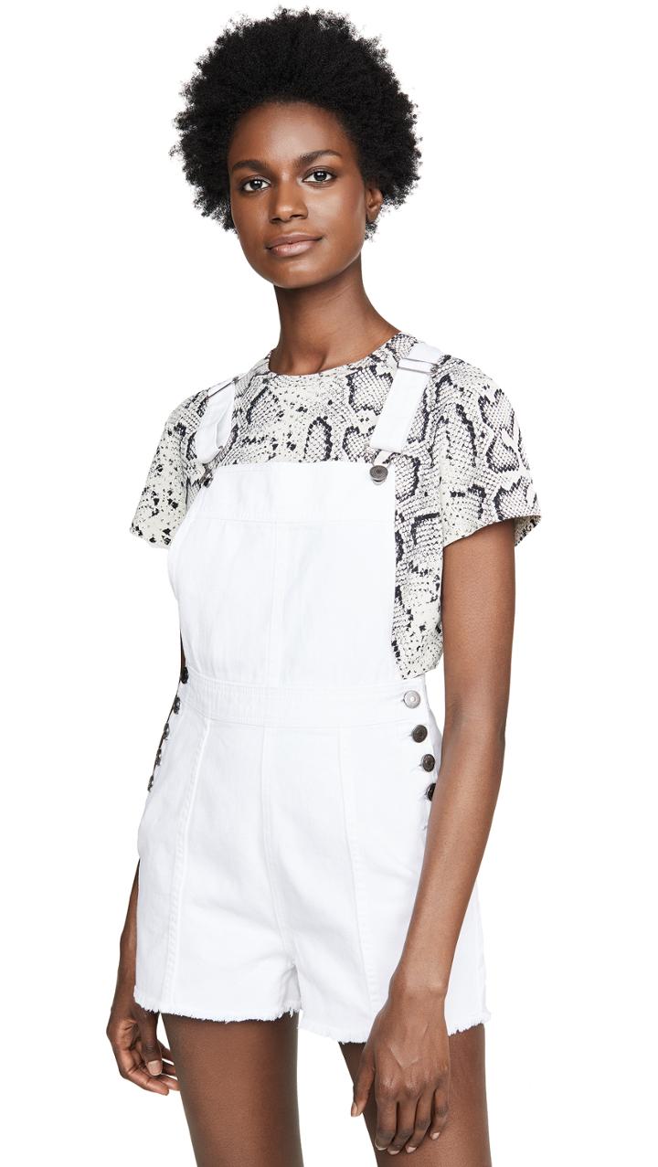 Cupcakes And Cashmere Carisma Shorts Overalls