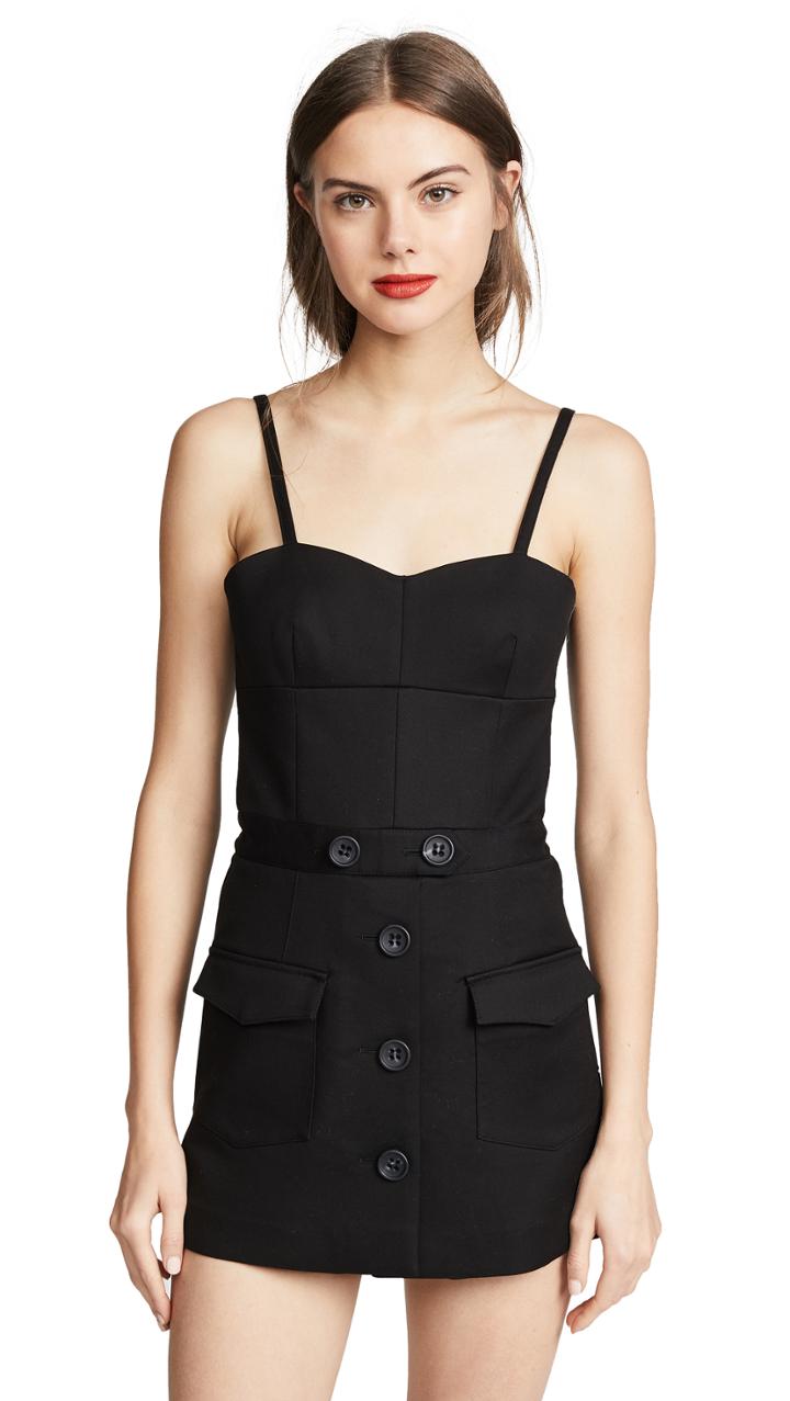 Red Valentino Button Front Romper