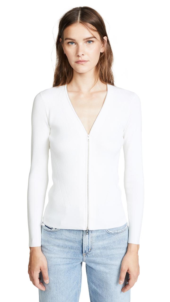 Rag Bone Vivienne Zip Up Sweater