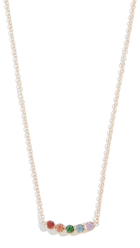 Zoe Chicco 14k Bezel Necklace