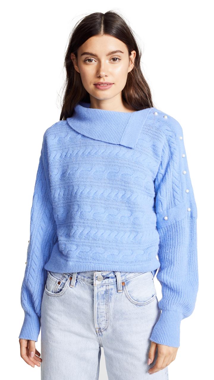 Philosophy Di Lorenzo Serafini Cable Knit Sweater