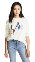 Chinti And Parker Love Arrow Cashmere Sweater