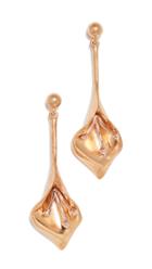 Oscar De La Renta Calla Lily P Earrings