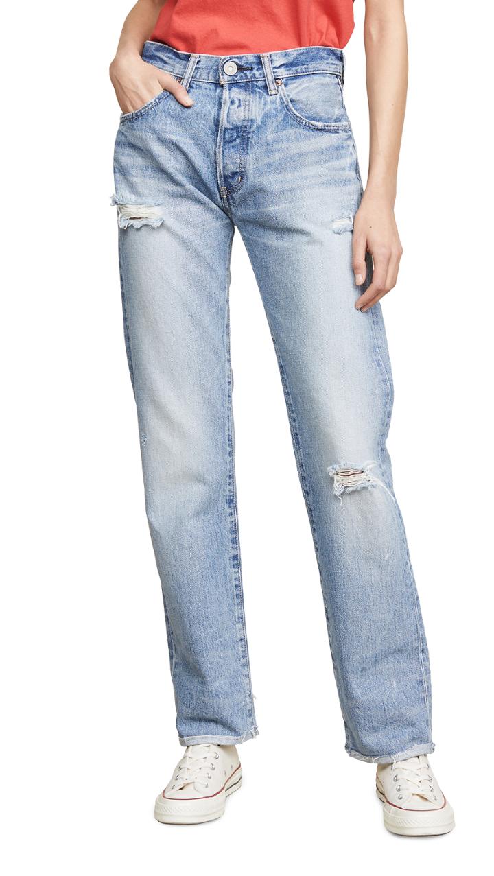 Moussy Vintage Mv Steele Straight Jeans
