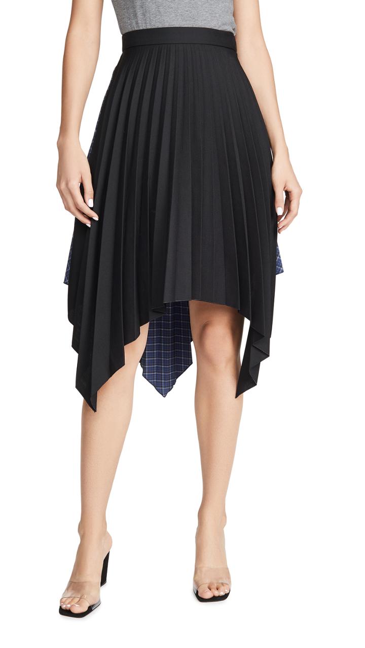Acne Studios Ilsie Bico Suiting Skirt