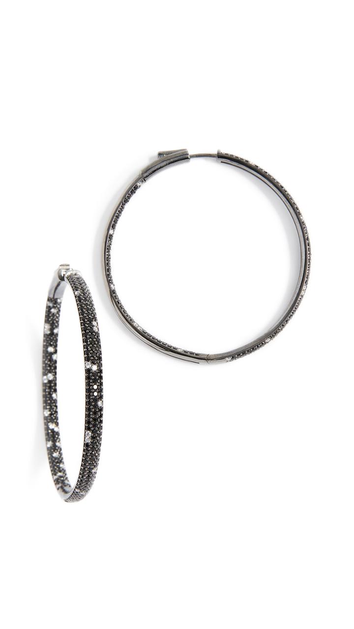 Nickho Rey Statement Hoop Earrings