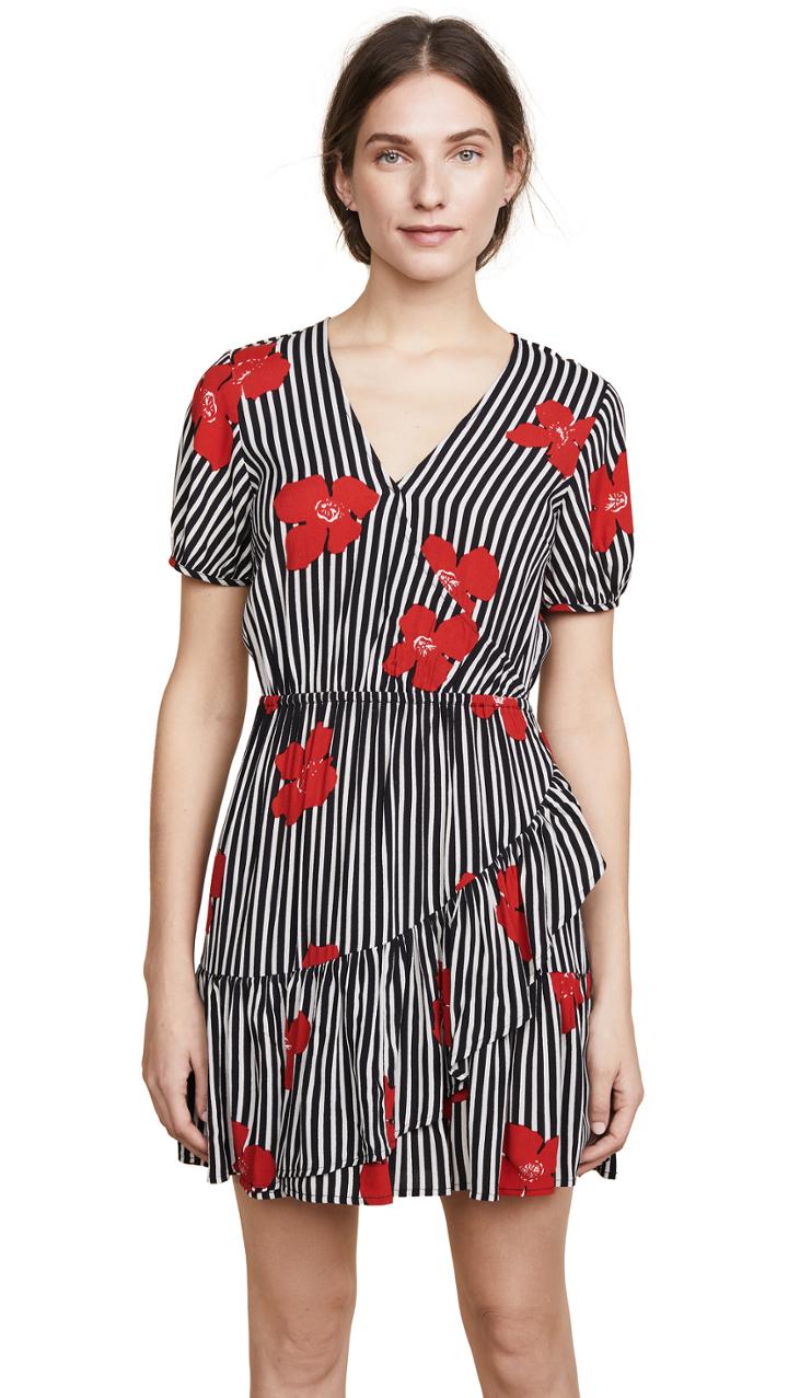 Madewell Bianca Ruffle Wrap Dress