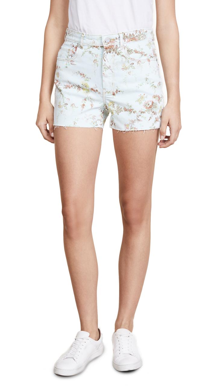 La Vie Rebecca Taylor Belle Denim Shorts