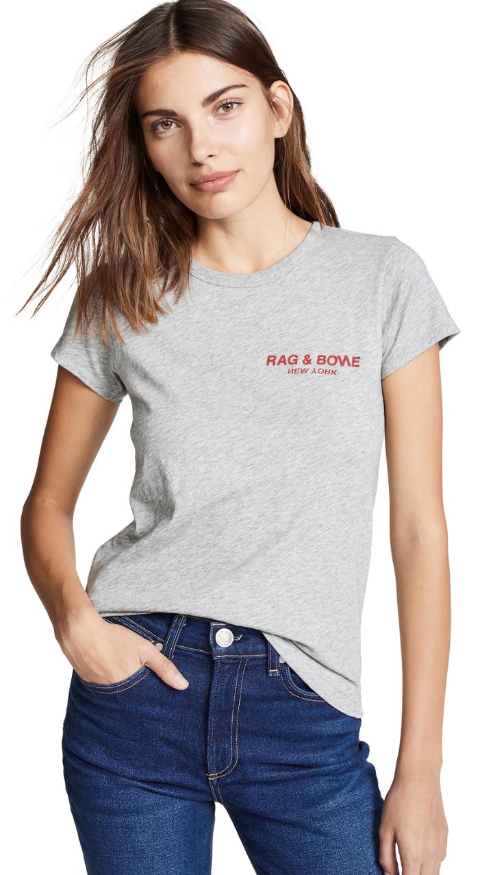 Rag Bone Jean Rb Logo Tee
