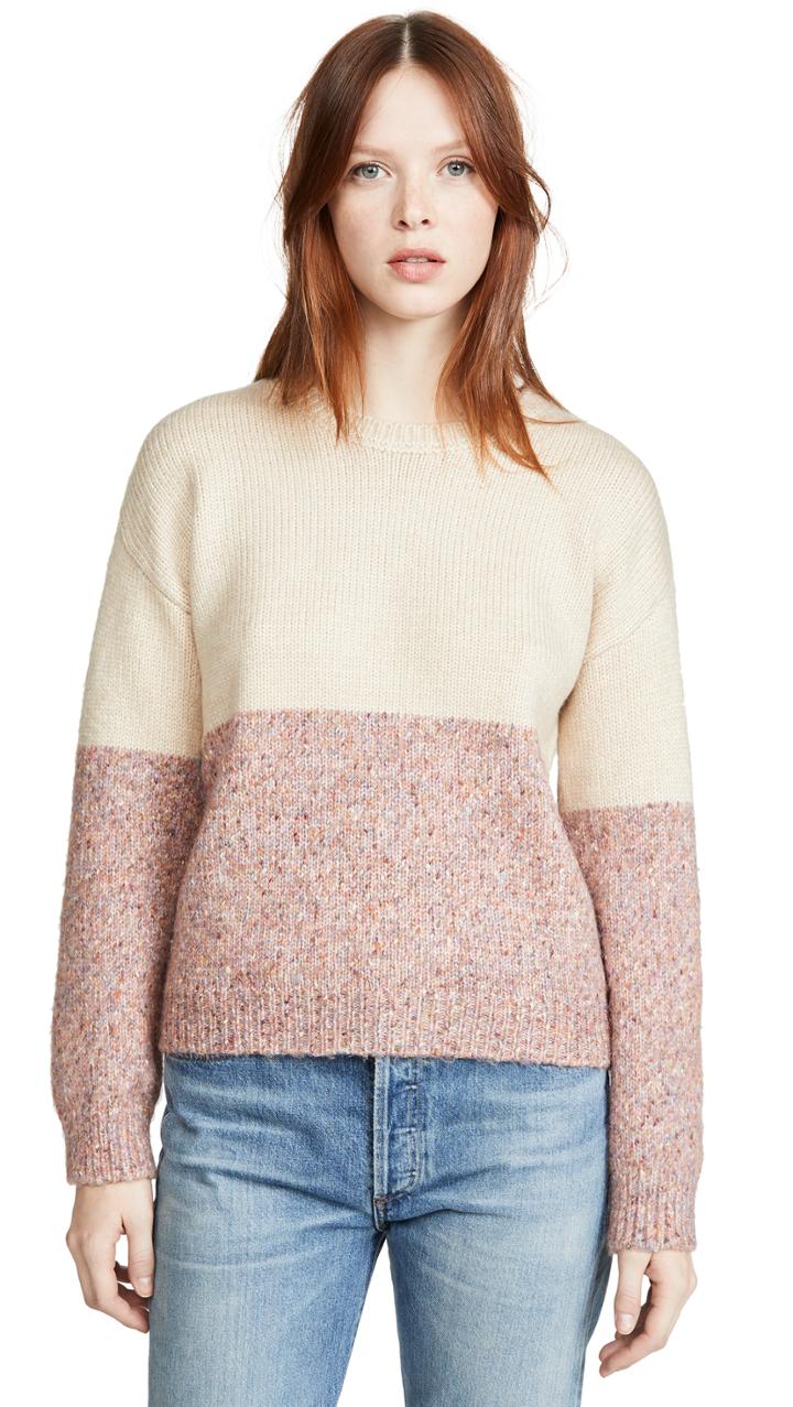 Cupcakes And Cashmere Carmel Sweater