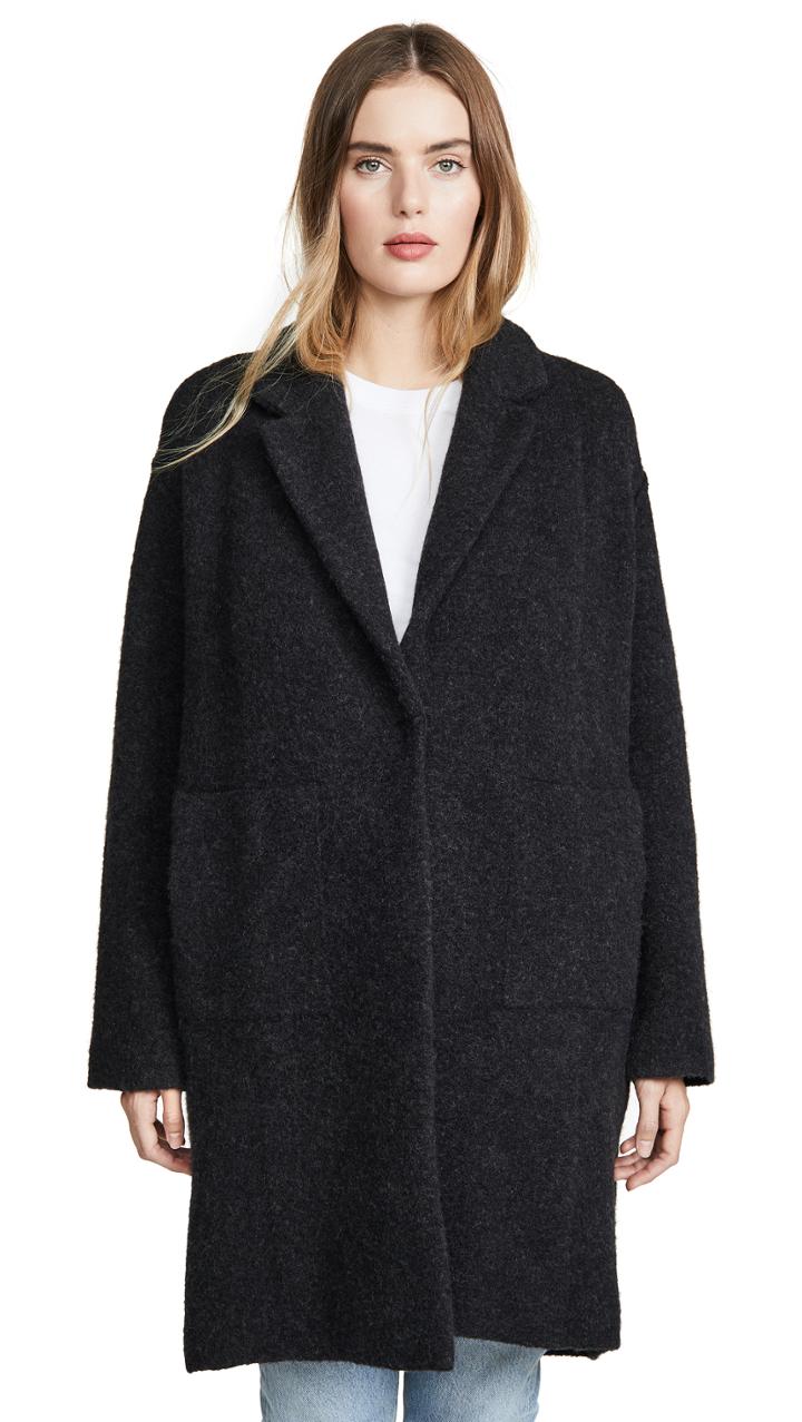 Vince Notch Collar Cardigan
