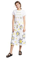 Mira Mikati Sunflower Print Dress