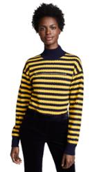 Sonia Rykiel Ziggy Stripe Cashmere Sweater
