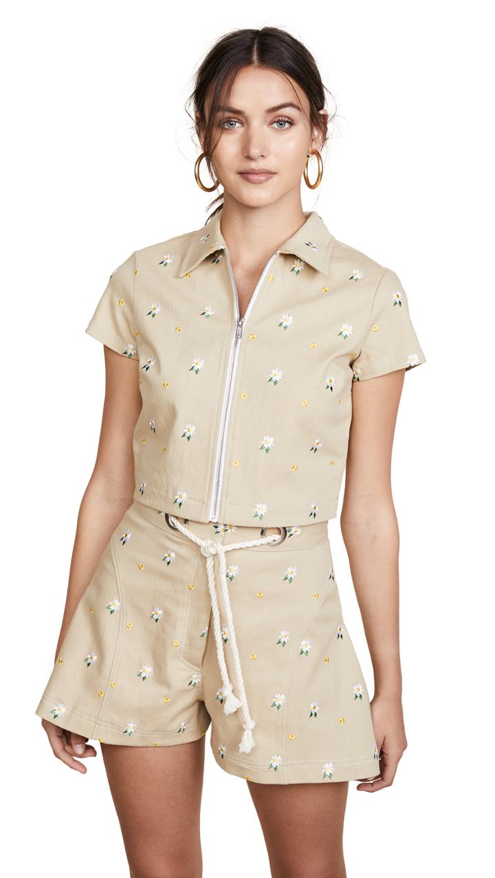 Miaou Raquel Zip Top