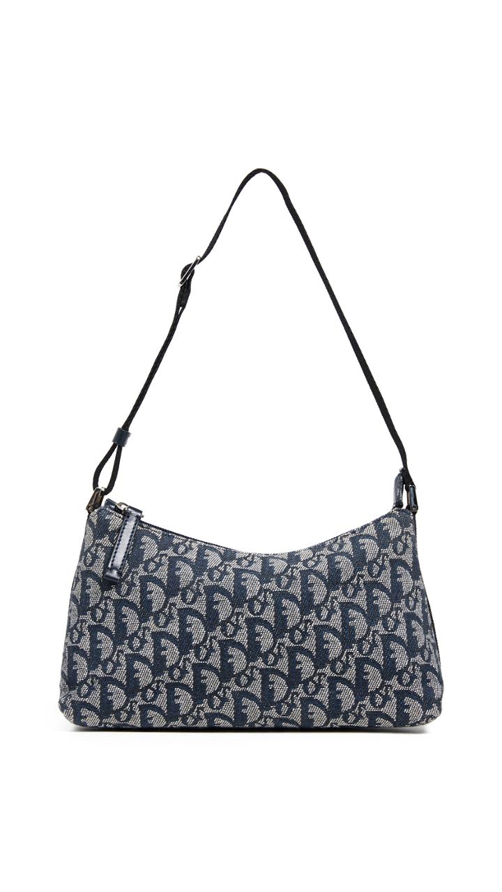 What Goes Around Comes Around Dior Canvas Pochette