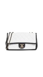What Goes Around Comes Around Chanel Graphic Medium Flap Bag