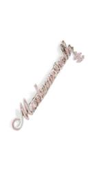 What Goes Around Comes Around Chanel Pink Crystal Hair Clip
