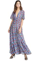 Stella Mccartney Pansy Print Long Dress