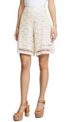 See By Chloe Ornamental Lace Shorts