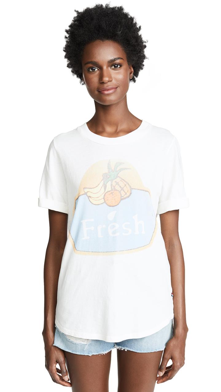 Sol Angeles Fresh Rolled Sleeve Tee