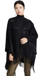 Mcq Alexander Mcqueen Cut Up Swallow Poncho