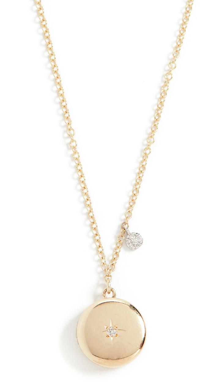 Meira T Small Locket Pendant Necklace