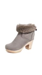 No 6 Pull On Shearling High Boots