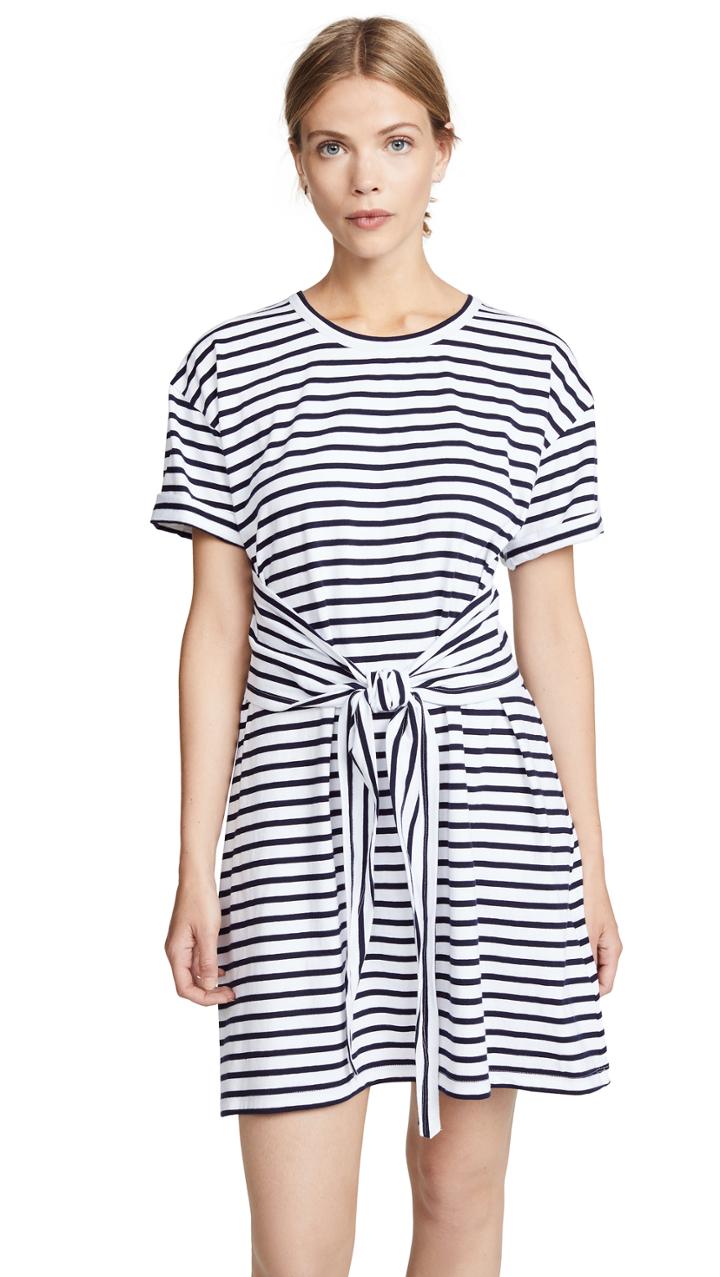 A L C Raleigh Striped Dress