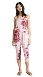 Enza Costa Strappy Drop Rise Jumpsuit
