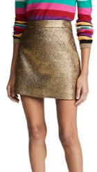 Milly Metallic Skirt