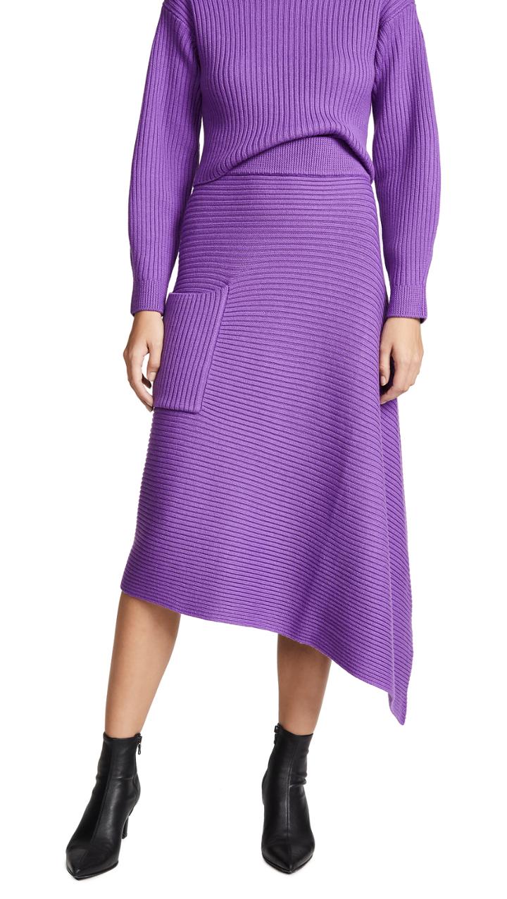 Tibi Origami Wrap Skirt