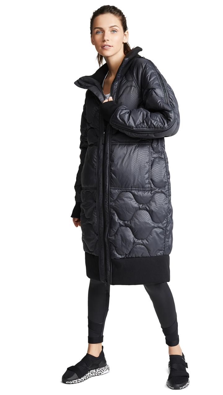 Adidas By Stella Mccartney Athletic Long Padded Jacket