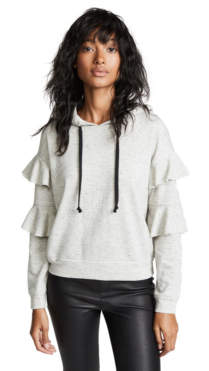 Generation Love Noelle Ruffle Sleeve Hoodie