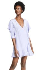 Maison Kitsune Juliet Frilled Dress
