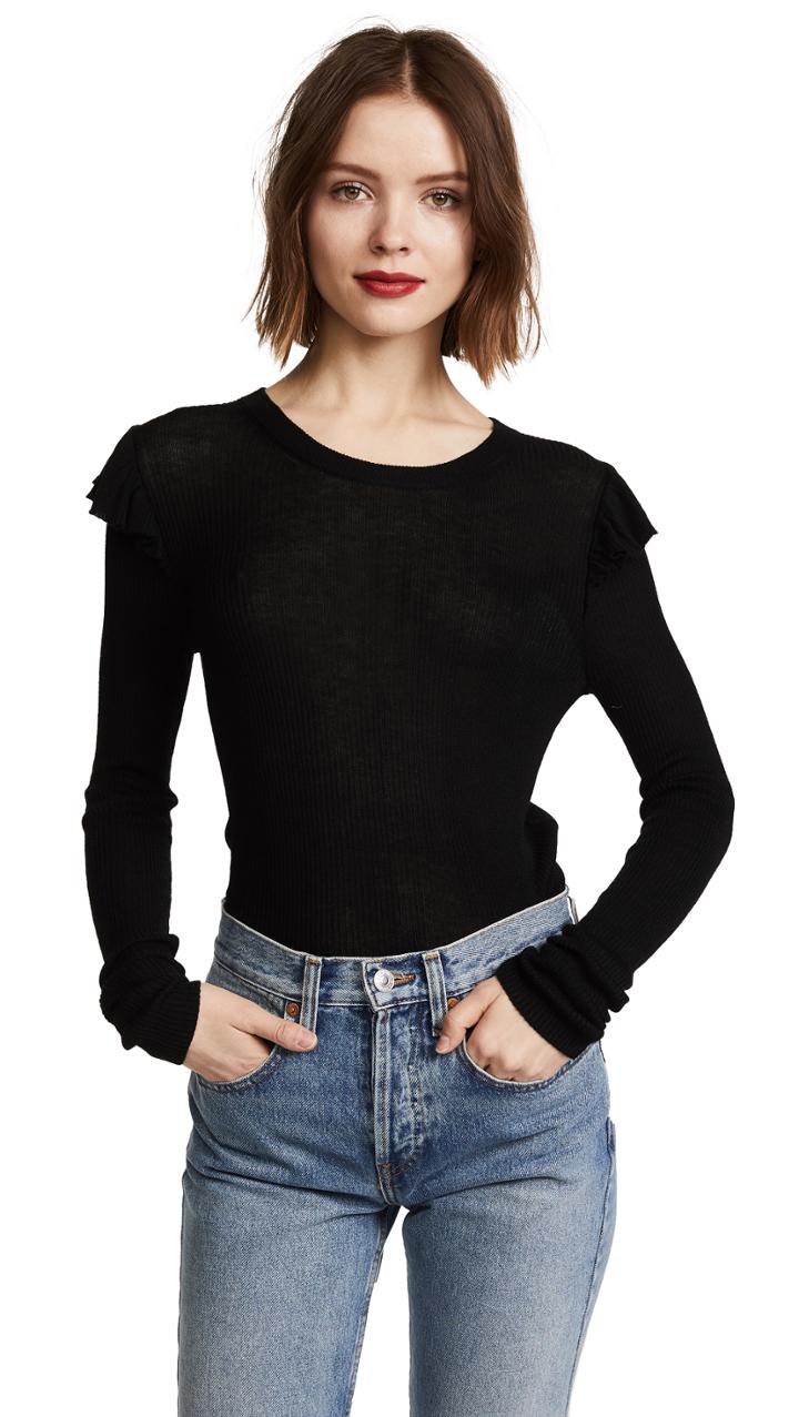 Madewell Joy Lettuce Crewneck