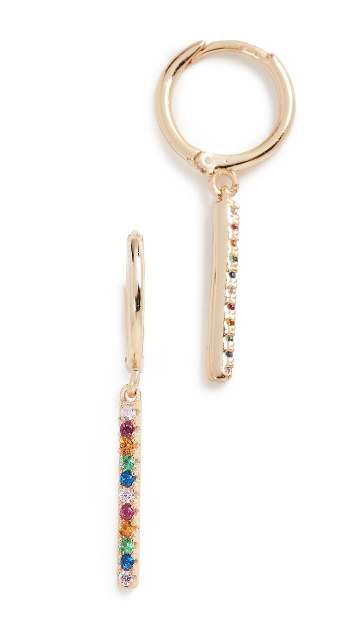 Shashi Windy Hoop Earrings
